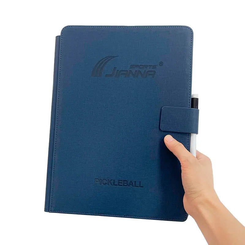 Pizarra de Entrenamiento de Pickleball Plegable – Doble Cara Magnética y Borrable