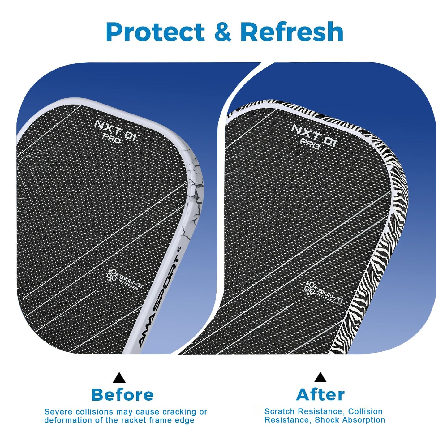 Protector para Palas de Pickleball (Pack de 3)